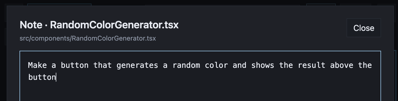 File note editor